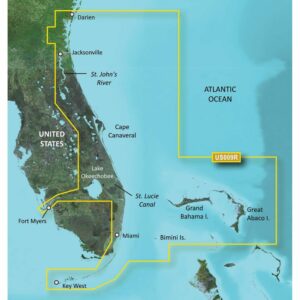 Image 1: Garmin BlueChart® g3 Vision® HD - VUS009R - Jacksonville - Key West - microSD™/SD™