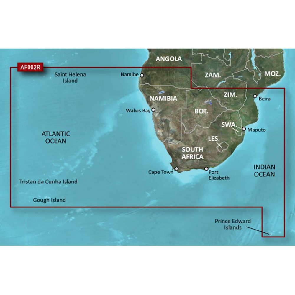 Image 1: Garmin BlueChart® g3 Vision® HD - VAF002R - South Africa - microSD™/SD™