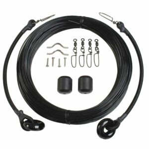 Image 1: Lee's Deluxe Rigging Kit - Single Rig Up To 37ft. - Black Mono
