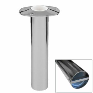Image 1: Lee's 0° Stainless Steel Bar Pin Rod Holder - 2" O.D.