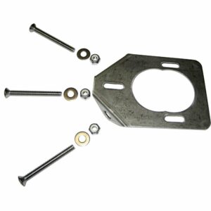 Image 1: Lee's Stainless Steel Backing Plate f/Heavy Rod Holders