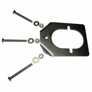 Image 1: Lee's Stainless Steel Backing Plate f/Medium Rod Holders