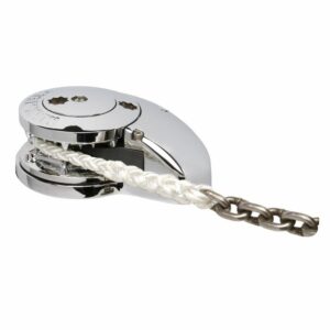 Image 1: Maxwell RC10/10 12V Automatic Rope Chain Windlass 3/8" Chain to 5/8" Rope