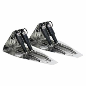 Image 1: Lenco 21" x 14" High Performance Trim Tab Kit w/o Switch Kit 12V