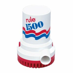 Image 1: Rule 1500 G.P.H. Bilge Pump
