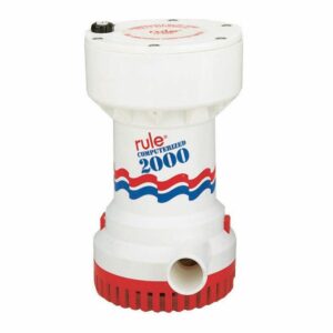 Image 1: Rule 2000 G.P.H. Automatic Bilge Pump