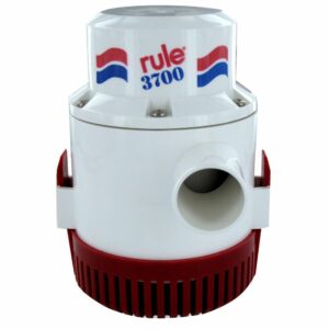 Image 1: Rule 3700 G.P.H. Bilge Pump Non Automatic 12V
