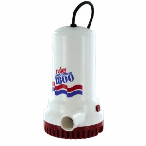 Image 1: Rule 1800 Sump/Utility Pump w/24' Cord