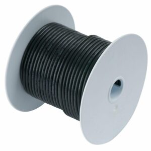 Image 1: Ancor Black 16 AWG Primary Wire - 100'