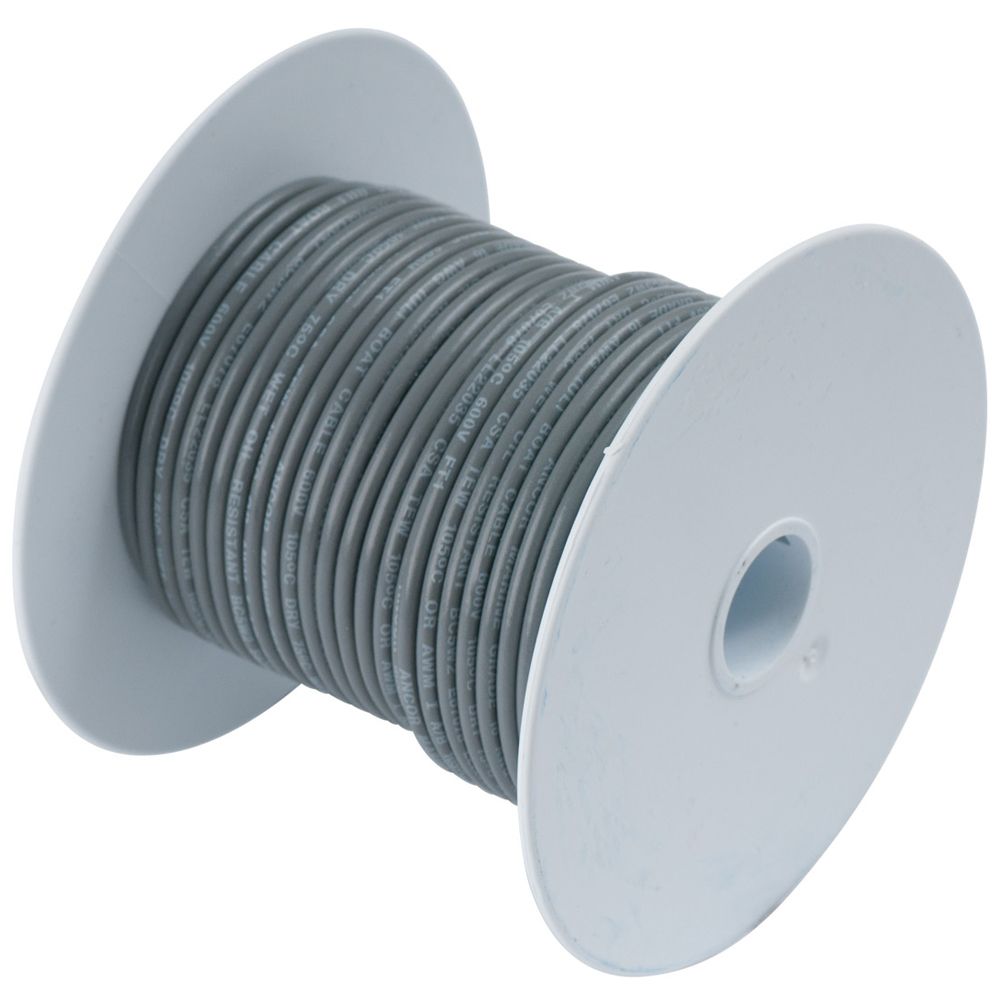 Image 1: Ancor Grey 16 AWG Primary Wire - 100'