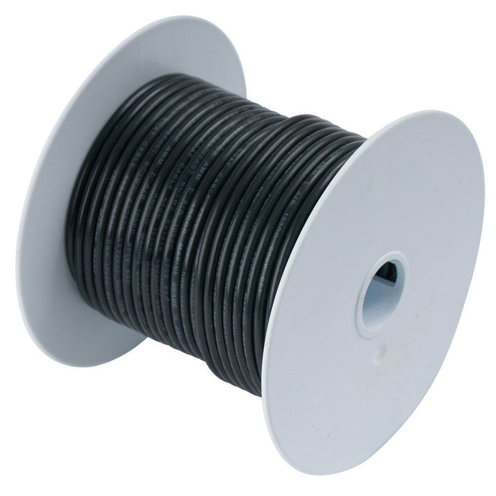 Image 1: Ancor Black 12 AWG Primary Wire - 100'
