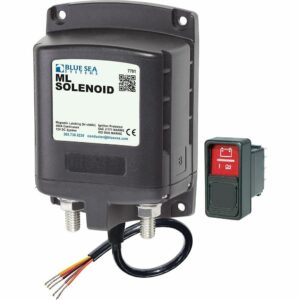 Image 1: Blue Sea 7701 ML-Series Solenoid w/Contura Switch 12VDC