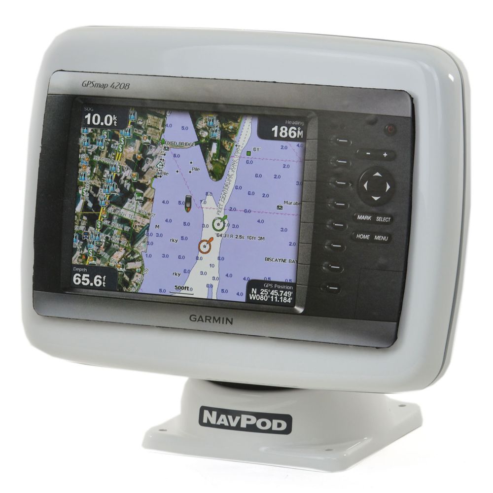 Image 1: NavPod PP4802 PowerPod Precut f/Garmin GPSMAP® 4008 & 4208
