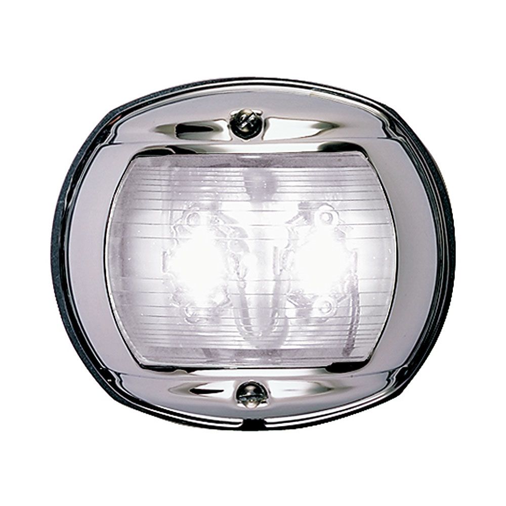 Image 1: Perko LED Stern Light - White - 12V - Chrome Plated Housing