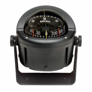 Image 1: Ritchie HB-741 Helmsman Compass - Bracket Mount - Black