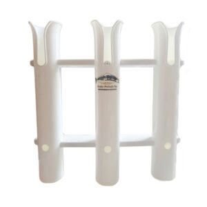 Image 1: Deep Blue Marine RH-3 Poly Rod Holders w/Plier & Knife Storage