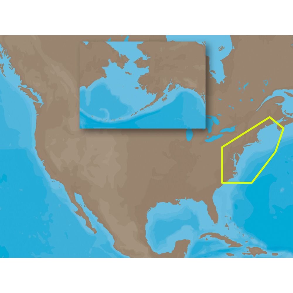 Image 1: C-MAP MAX NA-M320 -Passamaquoddy Bay ME-NC: Bathy - C-Card