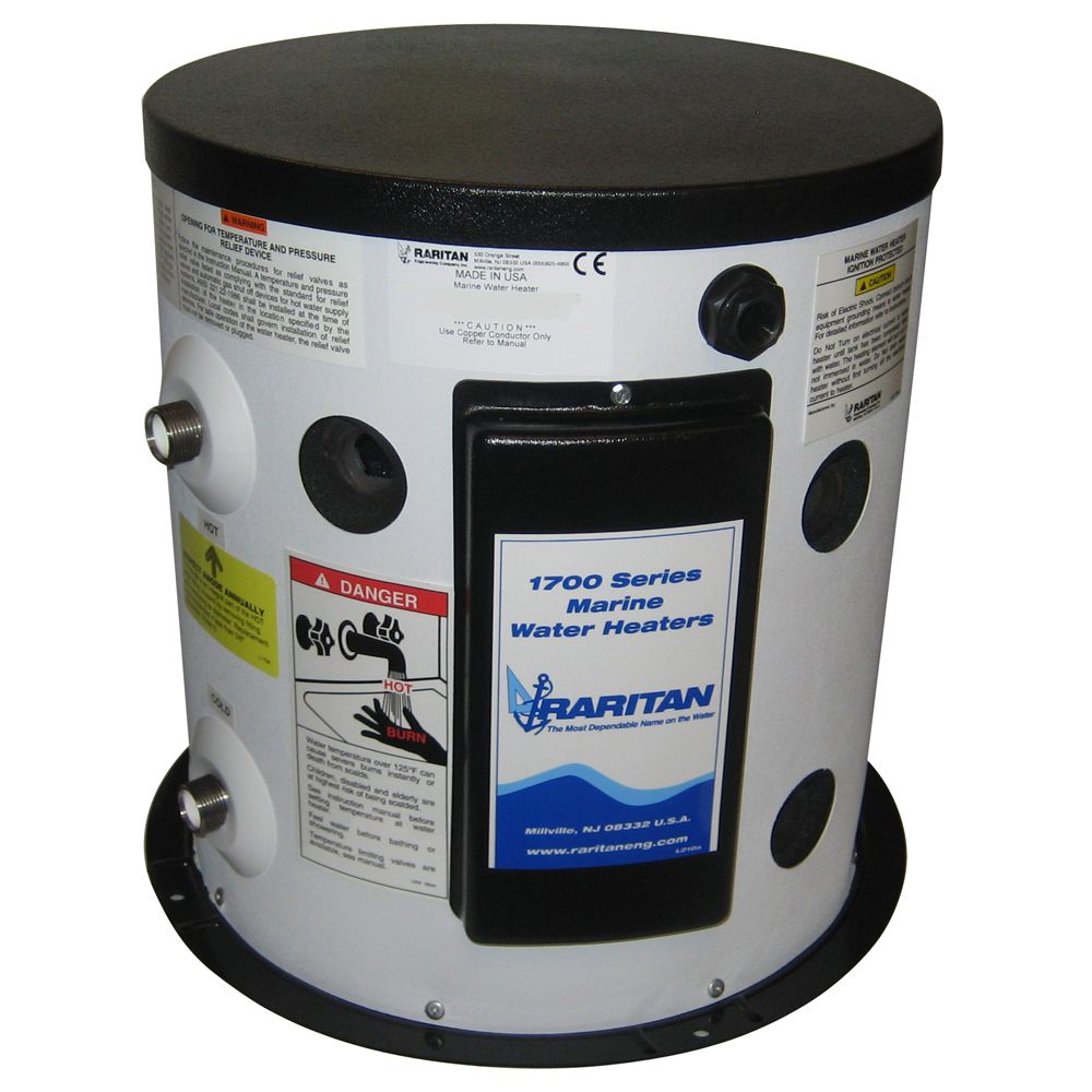 Image 1: Raritan 6-Gallon Hot Water Heater w/Heat Exchanger - 120v
