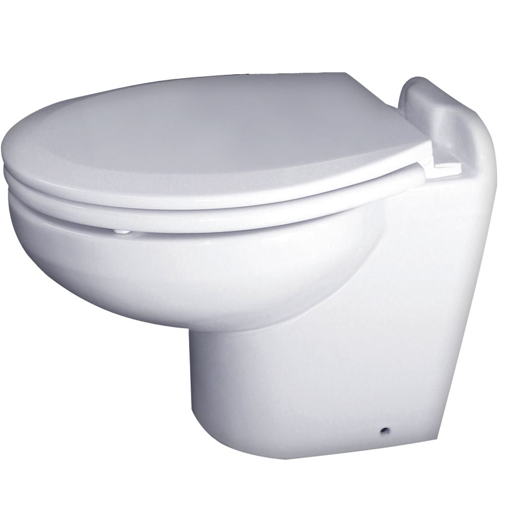 Image 1: Raritan Marine Elegance - White - Household Style - Remote Intake Pump - Smart Toilet Control - 12v