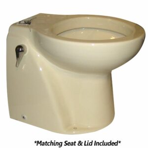 Image 1: Raritan Atlantes Freedom® w/Vortex-Vac - Household Style - Bone - Remote Intake Pump - Smart Toilet Control - 12v