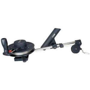 Image 1: Scotty 1060 Depthking Manual Downrigger w/Rod Holder