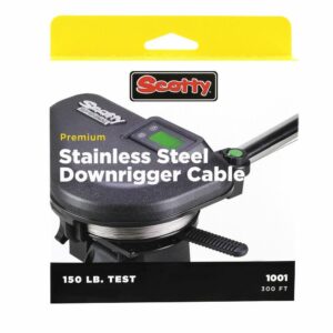 Image 1: Scotty 400ft Premium Stainless Steel Replacement Cable