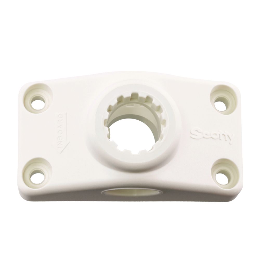 Image 3: Scotty Combination Side / Deck Mount - White