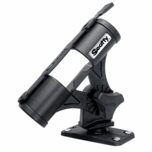 Image 1: Scotty Fly Rod Holder w/244 Flush Deck Mount