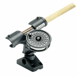 Image 1: Scotty Fly Rod Holder w/241 Side/Deck Mount