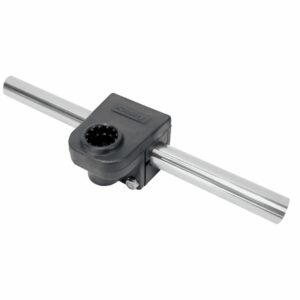 Image 1: Scotty 287 Round Rail Mount For 7/8" Round Rails