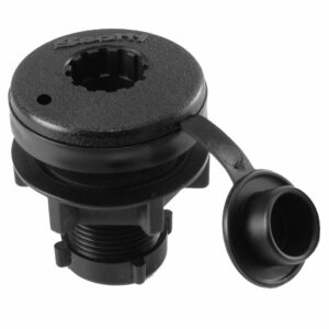 Image 1: Scotty Compact Threaded Round Deck Mount