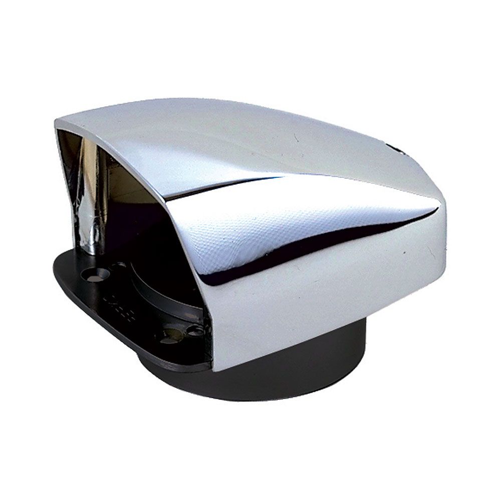 Image 1: Perko Cowl Ventilator - 3" Chrome Plated Zinc Alloy
