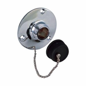 Image 1: Perko Water Outlet Fitting w/Cap