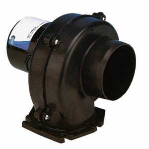 Image 1: Jabsco 3" Flangemount Blower - 105 CFM - 12V