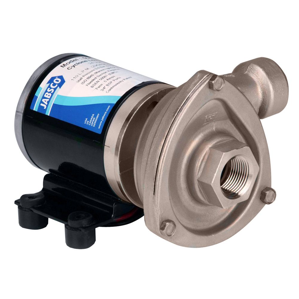 Image 1: Jabsco Low Pressure Cyclon Centrifugal Pump - 12V