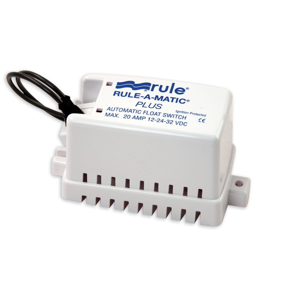 Image 1: Rule Rule-A-Matic® Plus Float Switch w/Fuse Holder