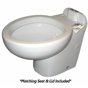Image 1: Raritan Marine Elegance - Household Style - White - Remote Intake Pump - Heavy-Duty Push-Button Switch - 12v