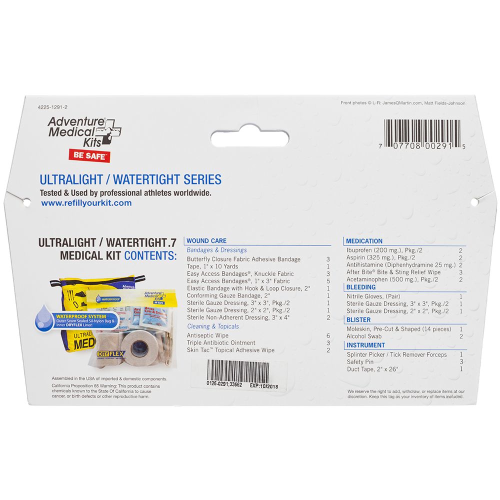 Image 3: Adventure Medical Ultralight/Watertight .7 First Aid Kit