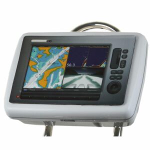Image 1: NavPod GP1031 SailPod Precut f/Raymarine C120W f/9.5" Pedestal Guard