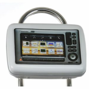 Image 1: NavPod GP1052 SailPod Precut f/Raymarine C90W & E90W f/9.5" Pedestal Guard