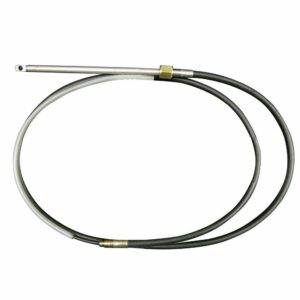 Image 1: UFlex M66 14' Fast Connect Rotary Steering Cable Universal