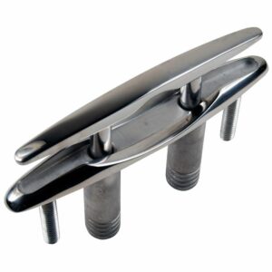 Image 1: Whitecap Pull Up Stainless Steel Cleat - 6"