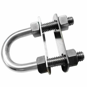 Image 1: Whitecap Bow Eye 3/8" x 2-1/2"