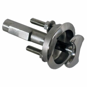 Image 1: Whitecap Push Up Ski Tow Pylon - Horizontal Mount