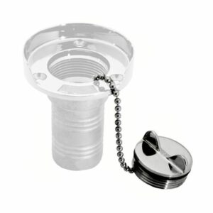 Image 1: Whitecap Replacement Cap & Chain f/6001 Gas Fill