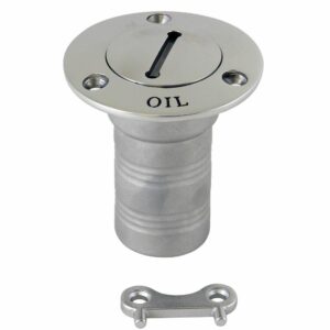 Image 1: Whitecap Hose Deck Fill - 1-1/2" Hose - Oil