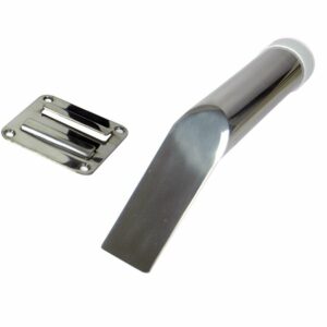 Image 1: Whitecap Bluewater Removable 9" Rod Holder S.S.