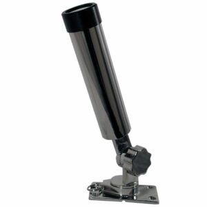 Image 1: Whitecap Bluewater SS 360/180 Deg. Removable Rod Holder