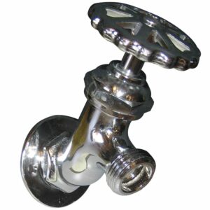 Image 1: Whitecap CP Brass LG Sillcock 2-3/16" Base 4" Depth