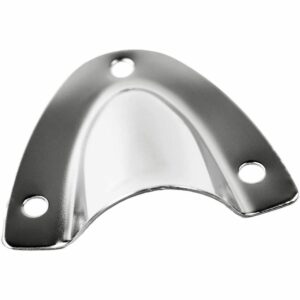Image 1: Whitecap Clam Shell Midget Vent 1-1/2" x 1-3/4"